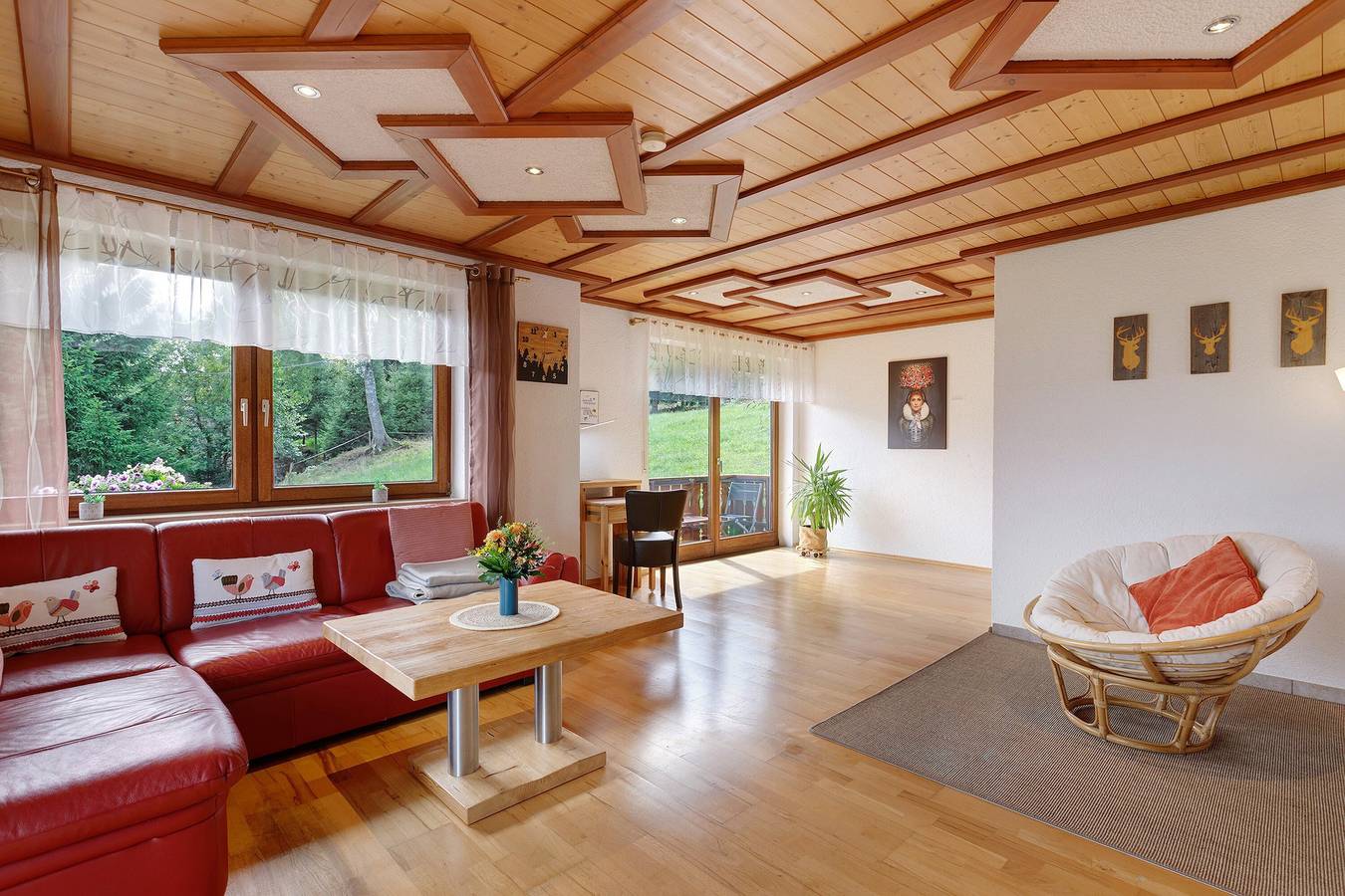 Ganze Wohnung, Ferienwohnung 'Ursprung' mit Balkon und Wi-Fi in St. Georgen, Mittlerer Schwarzwald