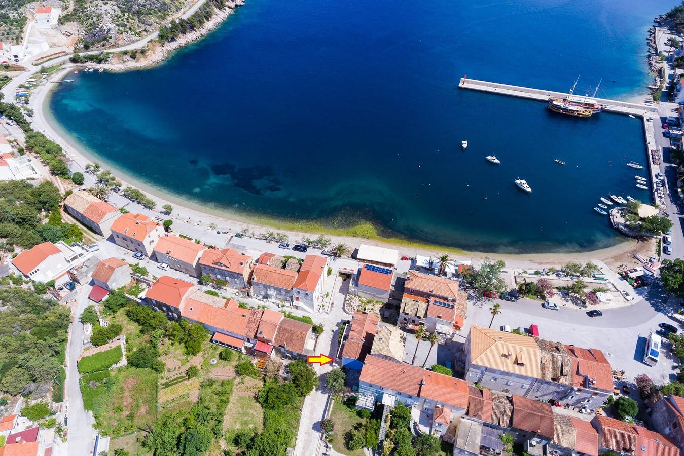 Ferienhaus für 3 Personen mit Balkon in Trstenik, Peljesac