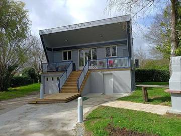 Gîte pour 4 personnes, avec vue ainsi que jardin et terrasse à Guipry-Messac