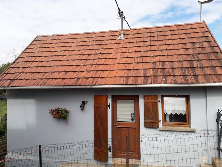Location de vacances pour 3 personnes, avec Balcon ainsi que Terrasse et Vue dans Romanswiller