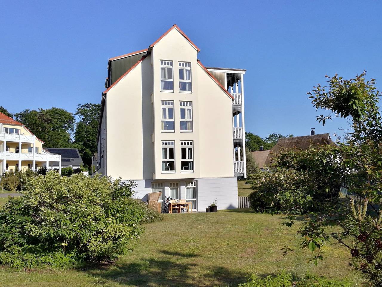 Ferienwohnung strandnah mit Balkon - Ferienwohnung in Koserow, Bernsteinbäder