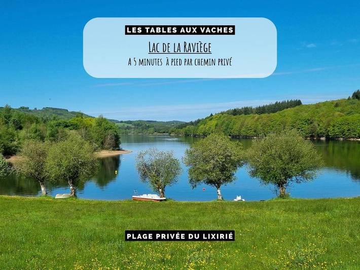 Gîte pour 3 personnes, avec Terrasse et Jardin dans Lac de la Raviège