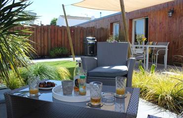 Gîte pour 4 personnes, avec sauna et terrasse ainsi que jacuzzi et jardin en Charente-Maritime