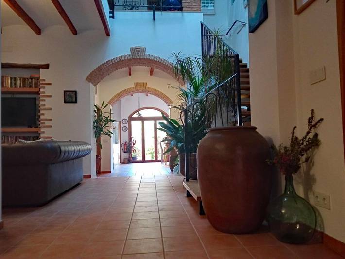 Cottage pour 3 personnes, avec terrasse et jardin à Tàrbena
