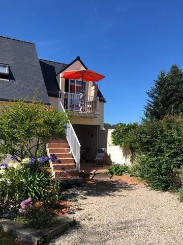 Gîte pour 2 personnes, avec vue ainsi que jardin et terrasse à Sainte-Anne-d'Auray