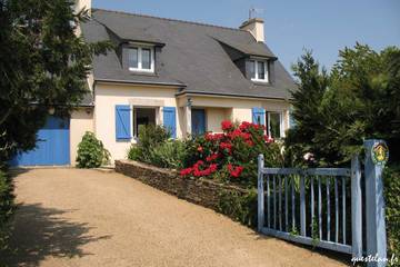 Gîte pour 4 personnes, avec terrasse et jardin, animaux acceptés à Riec-sur-Bélon