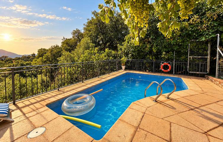 Terrassenwohnung am Pool, Algatocín in Algatocín, Serranía de Ronda