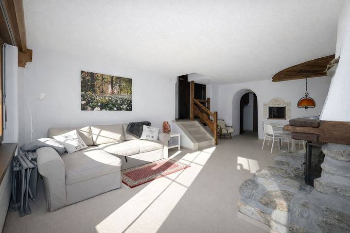 Ganze Wohnung, 3½-Zimmer-Wohnung direkt an der Skipiste in Vaz/Obervaz, Plessur Alpen
