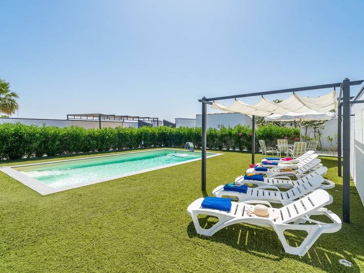 Casa rural para 6 personas, con piscina y jardín en Sierra Sur de Sevilla - 4
