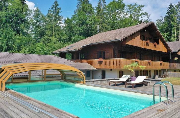 Chambre d’hôte pour 5 personnes, avec piscine ainsi que jacuzzi et jardin en Haute-Savoie - 2