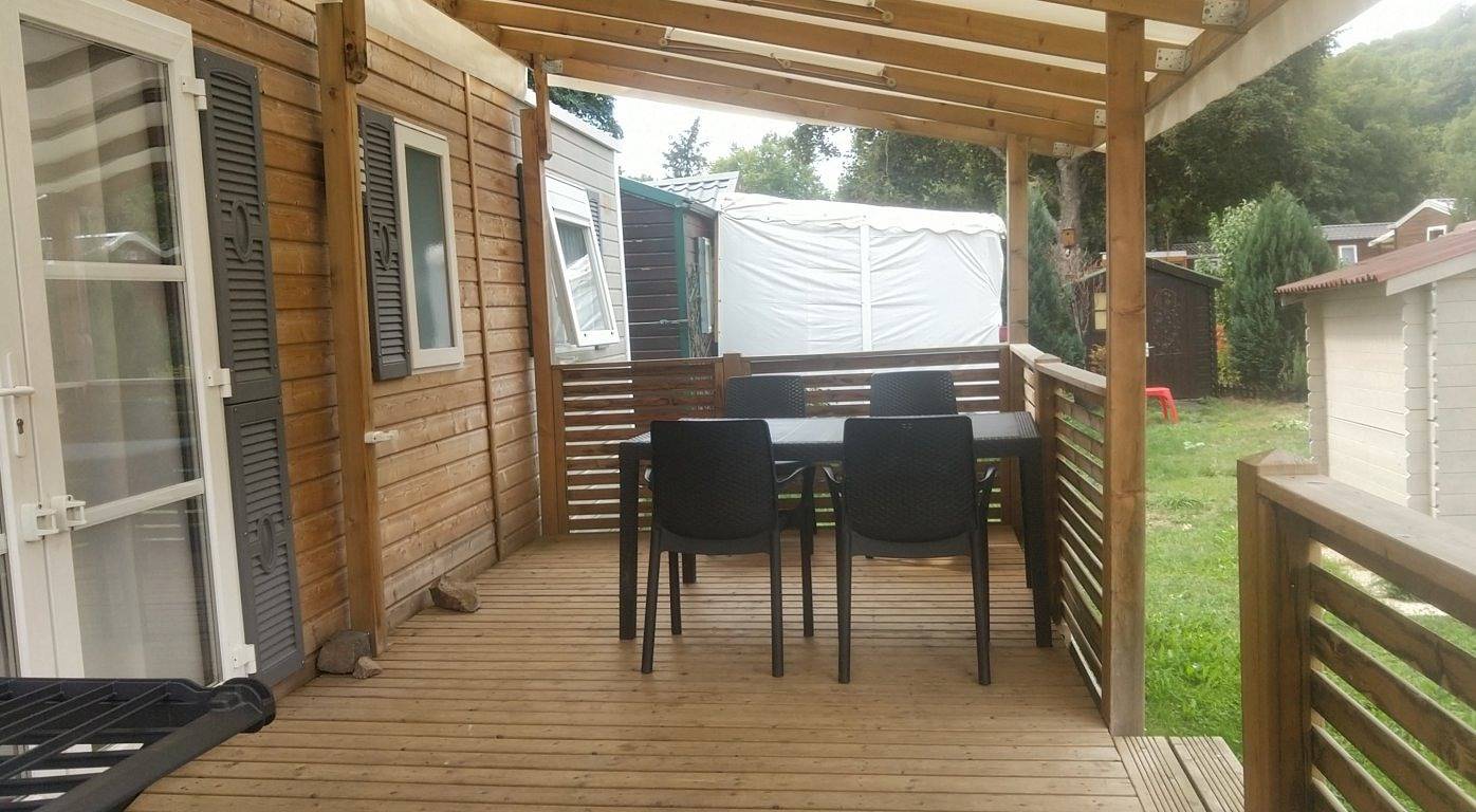 Mobil-home luxe climatisé 6 places 2 salles de bain et Wc 40 m² in Munster, Parc naturel régional des Ballons des Vosges
