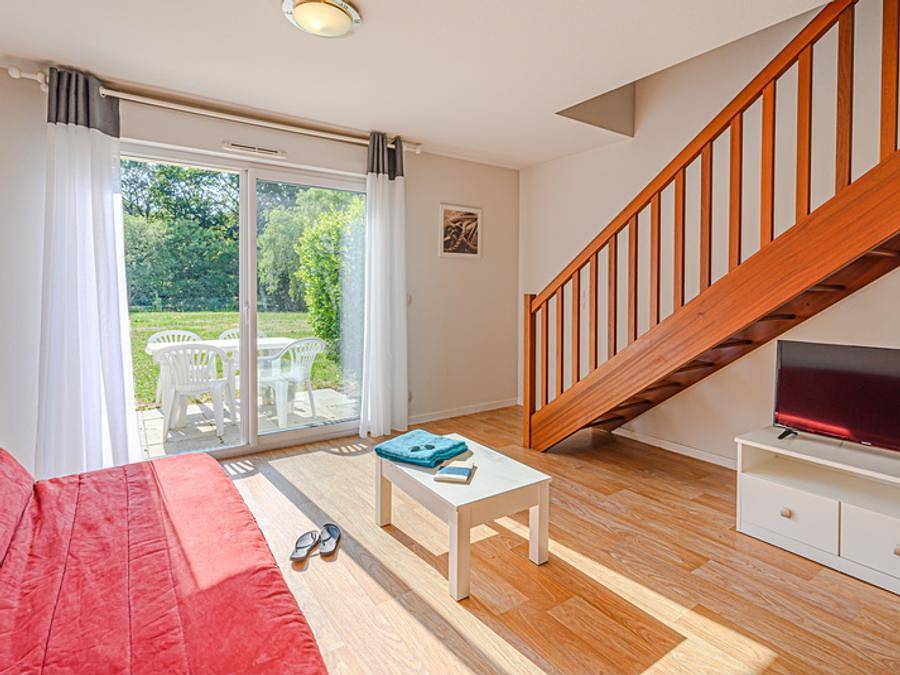 Résidence Ker Goh Lenn - Vacancéole - Appartement 6 personnes - Appartement 3 pièces 6 personnes in Plescop, Côte des Mégalithes