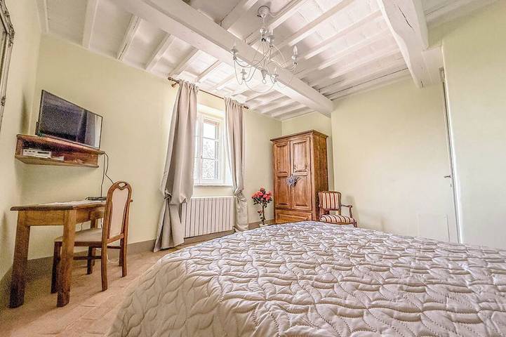 Haus mit privatem Pool und Klimaanlage, 500 Meter vom Dorf. Tolle Aussicht in Montecchio, Terni Provinz