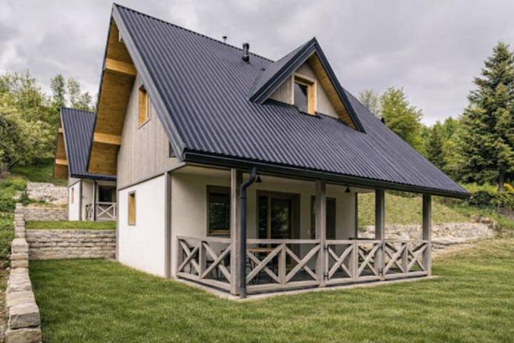 Dom dla 6 osób, z ogród i widok - 1