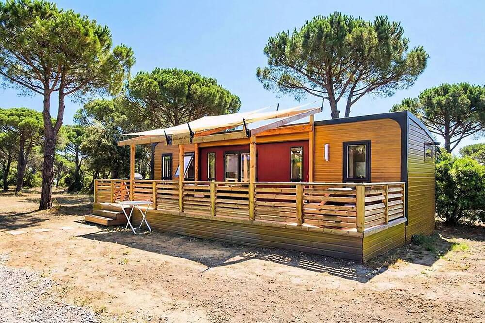 Mobil-home | Ultimate | 3 Ch. | 6/8 pers. | Terrasse surélevée | A/C | Tv in Carry-le-Rouet, Côte méditerranéenne (France)