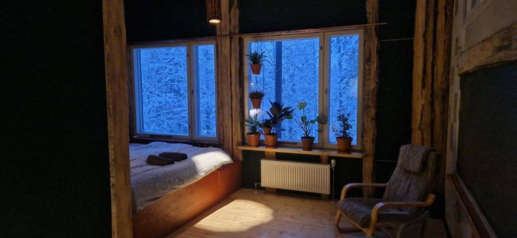 Maison d’hôte pour 3 personnes, avec sauna et vue ainsi que jardin et vue sur le lac dans Laponie - 3