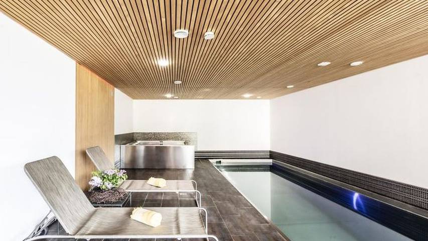 Ferienwohnung für 2 Personen, mit Terrasse und Sauna sowie Whirlpool und Garten in Bizau - 3