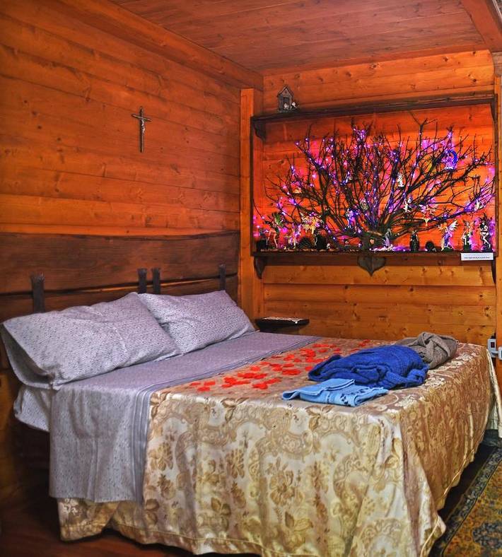 Chalet per 4 persone, con Terrazza e Giardino nonché Panorama in Calabria