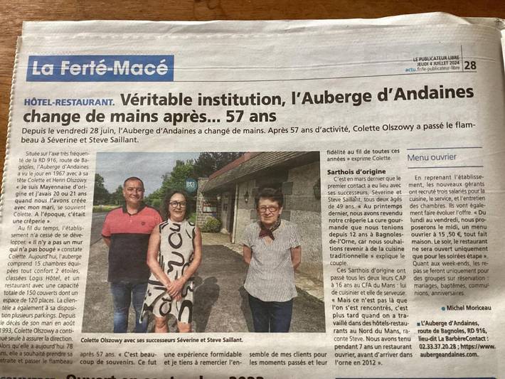 Hôtel pour 2 personnes, avec jardin ainsi que balcon et vue à La Ferté Macé - 2