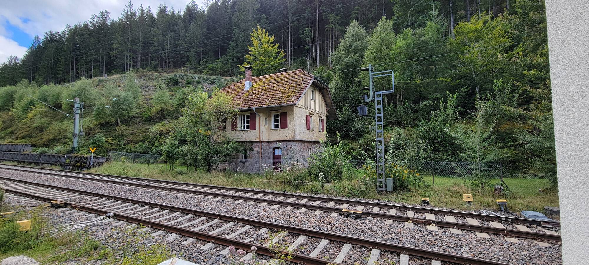 Ferienhaus 'Bahnwärterhaus' mit privatem Garten in Triberg, Mittlerer Schwarzwald
