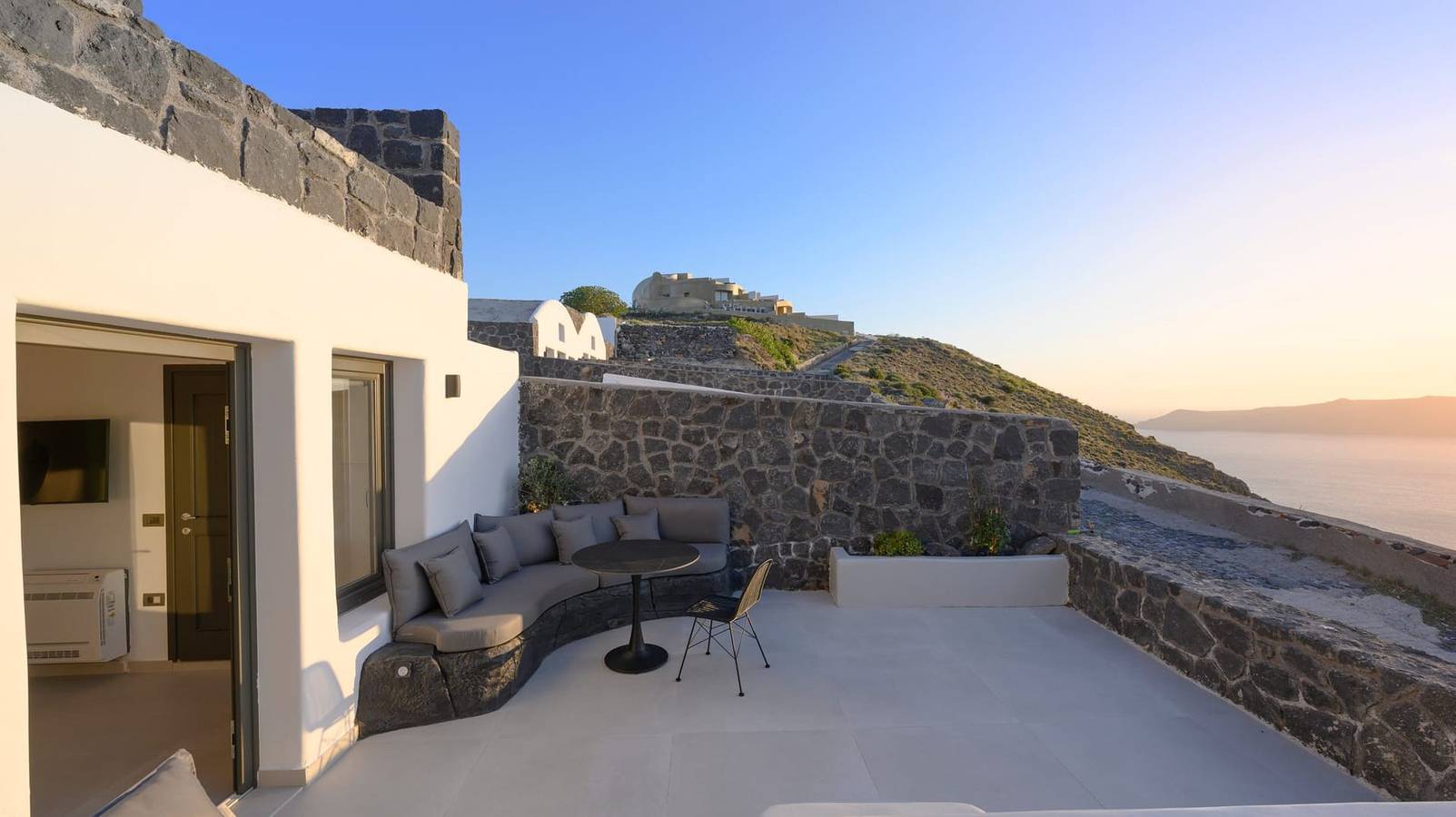 Incredible Santorini Suite | Elysia Suite | Breathtaking Sea Views | Private Furnished Terrace with Heated Plunge Pool | Adults Only | Imerovigli in Imerovigli, Santorini