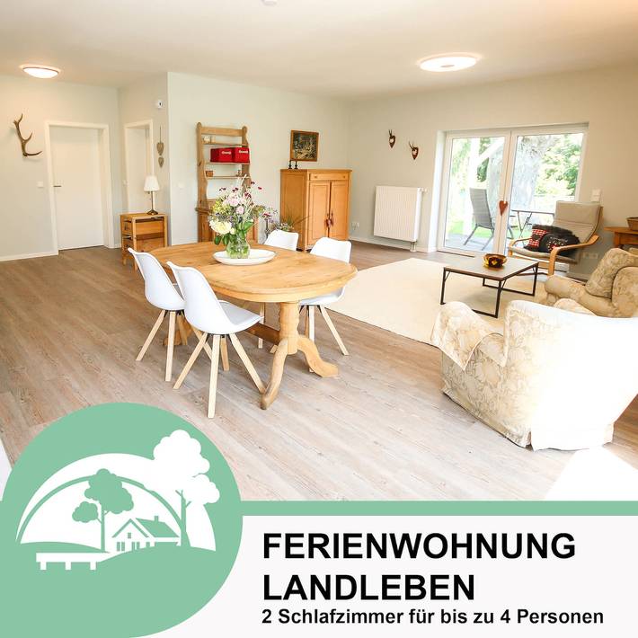 Ferienwohnung für 4 Personen, mit Garten in Sonnenberg