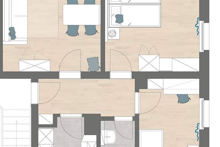 Ferienwohnung für 5 Personen, mit Haustier - 1