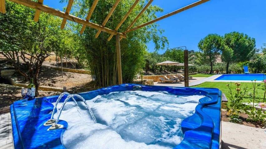 Location de vacances pour 17 personnes, avec jardin ainsi que piscine et jacuzzi à Carcabuey - 2