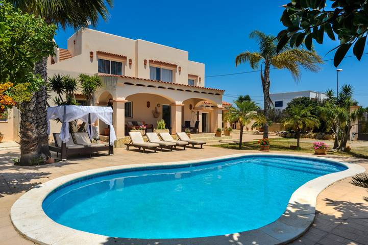 Ferienhaus für 6 Personen, mit Garten auf Ibiza