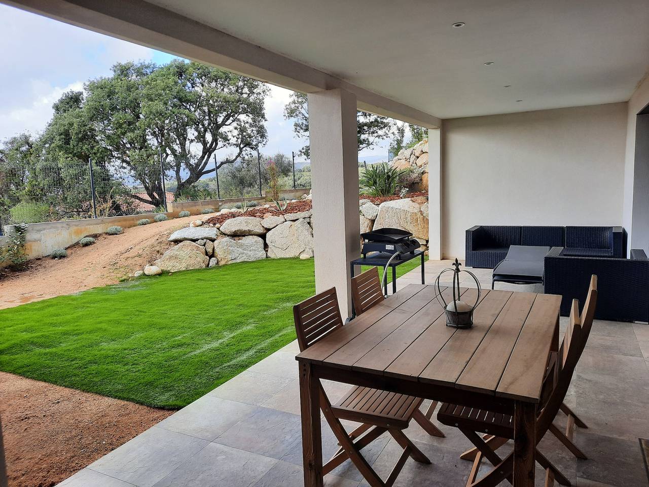 Ferienhaus 'Rez De Face À La Mer' mit Meerblick, Wlan und Klimaanlage in Grosseto-Prugna, Ajaccio und Umgebung