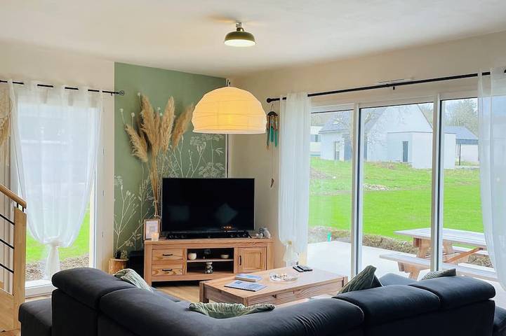 Ferienhaus für 6 Personen, mit Sauna und Terrasse sowie Garten, mit Haustier - 1