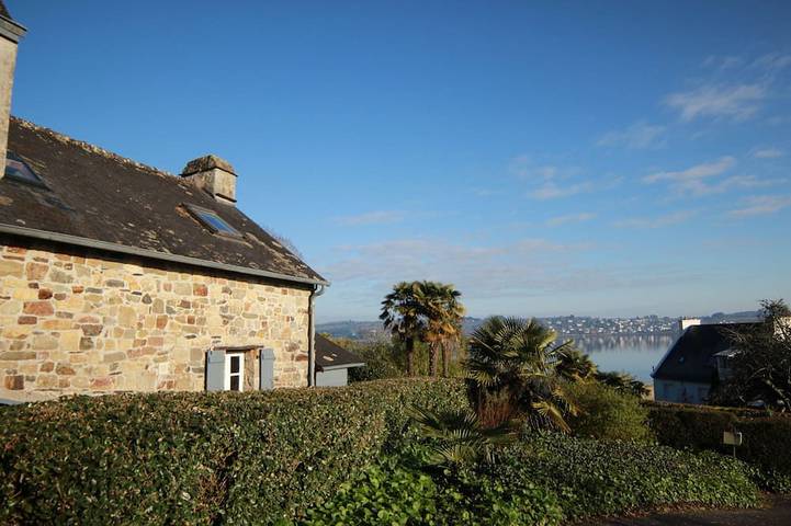Maison de vacances pour 4 personnes, avec jardin à Landévennec