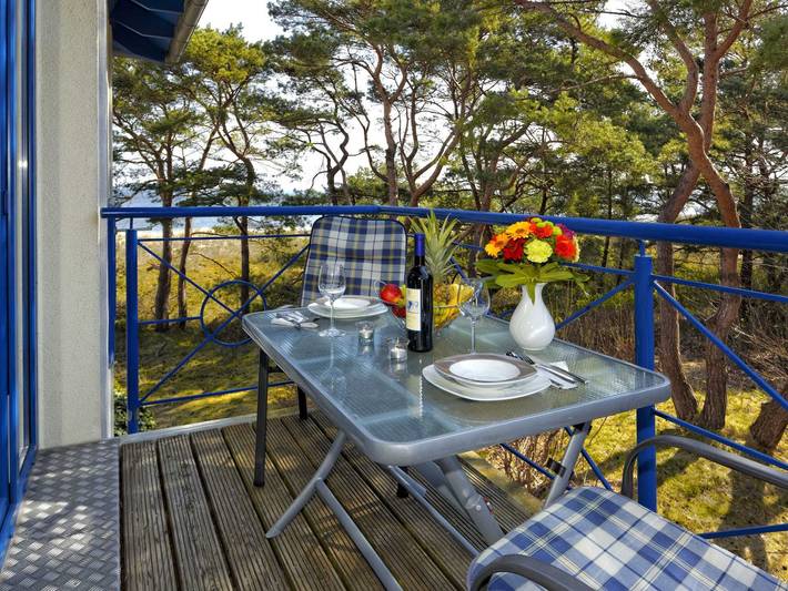 Ferienwohnung für 3 Personen, mit Seeblick und Balkon auf Usedom - 2