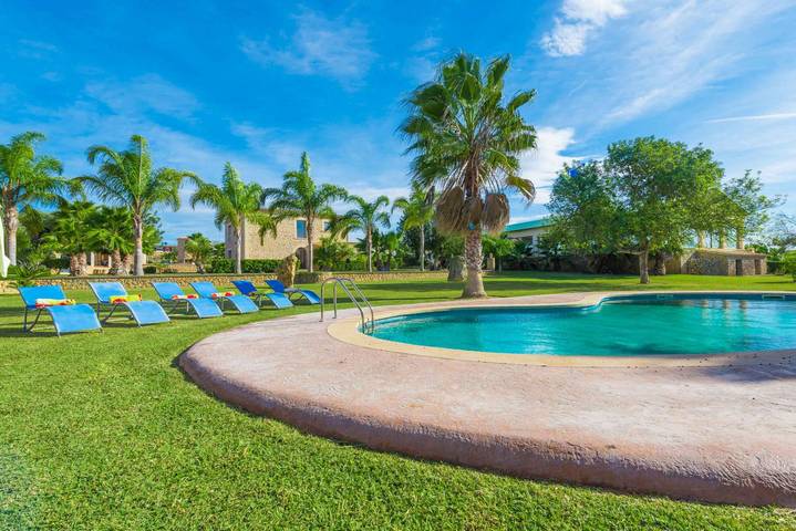 Son Perot - Ferienhaus mit privaten Pool in Maria De La Salut. Wifi gratis in Maria de la Salut, Mallorca Inselmitte