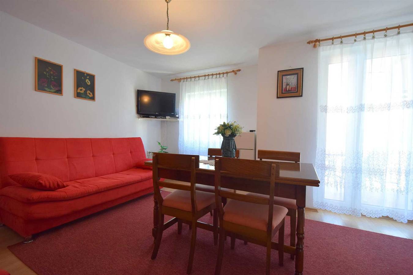 Ganze Wohnung, Ferienwohnung Fejer 1 mit Balkon in Njivice, Krk