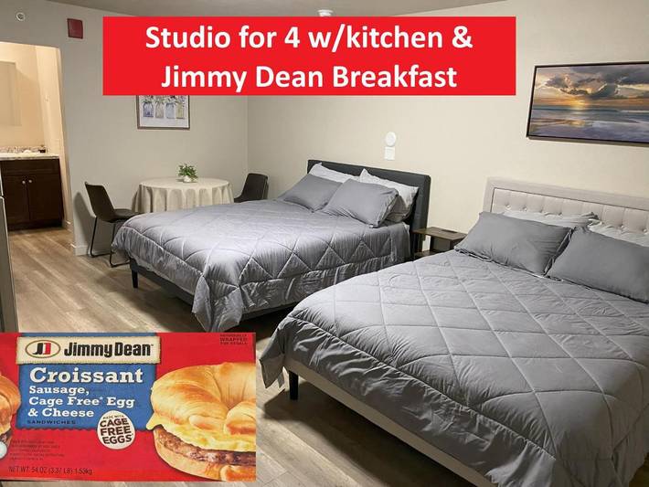 Chambre d’hôte pour 3 personnes, avec balcon