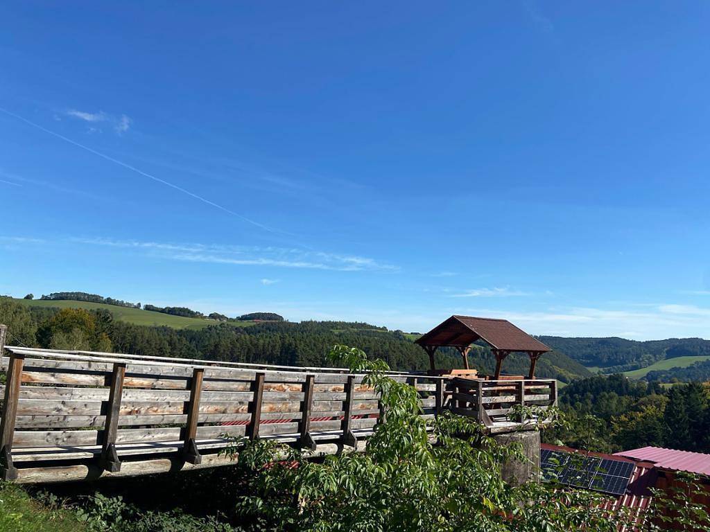 Ganze Wohnung, Haflingerhof Luef - Familienzimmer mit Küchenzeile in Bad Schönau, Wiener Alpen