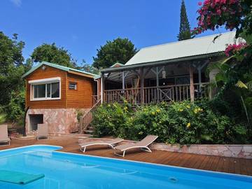 Villa pour 7 personnes, avec piscine et jardin à Deshaies