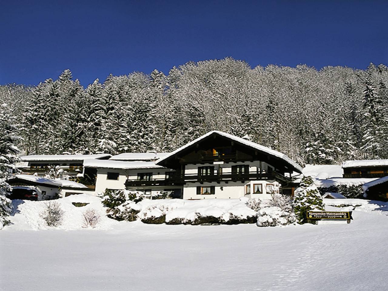 Haus Watzmannblick - Ferienwohnung für1-2 Pers., ca. 37 m², 1 Schlafzimmer, Wohnraum, Terrasse in Bischofswiesen, Berchtesgadener Alpen
