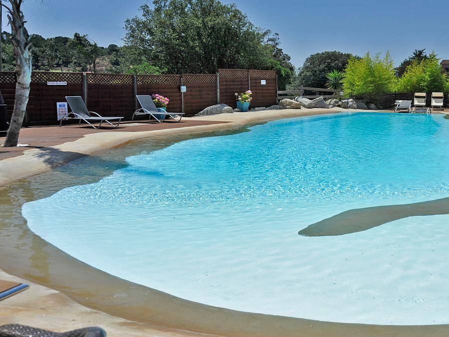 Camping maeva Escapades Le Colomba - Mobilhome 4 personas - Key West Sea View 3 Habitaciones 4 Personas Aire Acondicionado + Tv + Jacuzzi 2sdb in Olmeto, Distrito de Sartène