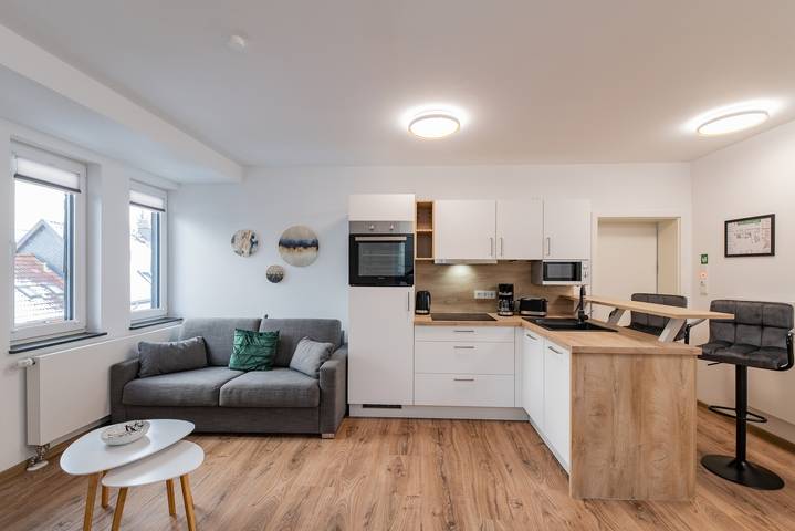 Ferienwohnung für 5 Personen, mit Ausblick und Balkon in Eisenach