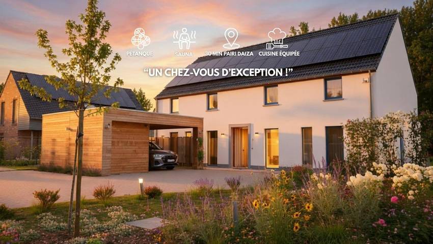 Location de vacances pour 8 personnes, avec Balcon et Jacuzzi ainsi que Terrasse et Jardin à Flobecq