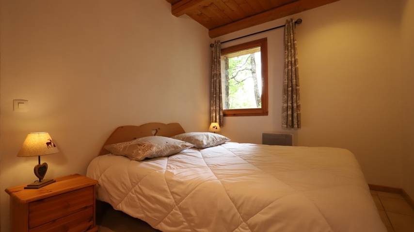 Chalet pour 6 personnes, avec Balcon et Jardin