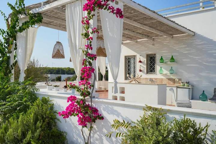 Maison de vacances pour 8 personnes, avec Terrasse et Jardin dans Lizzano