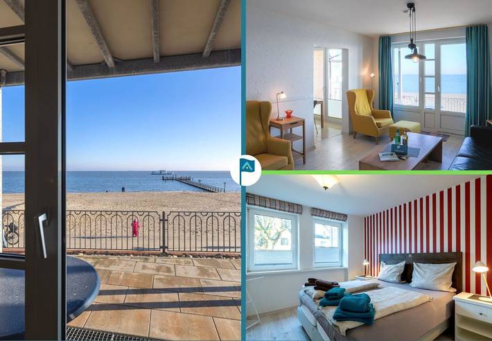 Ferienwohnung für 4 Personen, mit Terrasse und Sauna auf Föhr