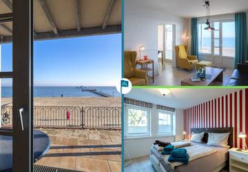 Ferienwohnung für 4 Personen, mit Terrasse und Sauna, mit Haustier auf Föhr