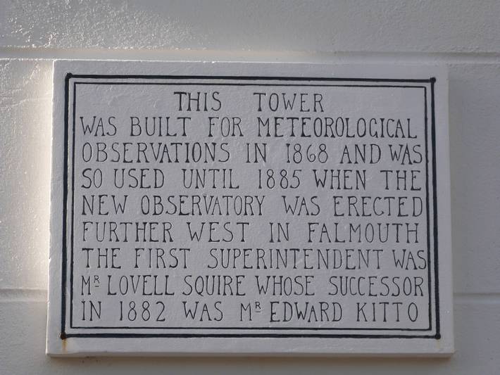 The Observatory Tower in Falmouth (Cornwall), Cornouailles
