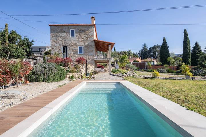 Chalet para 10 personas, con Balcón y Jardín en Galicia