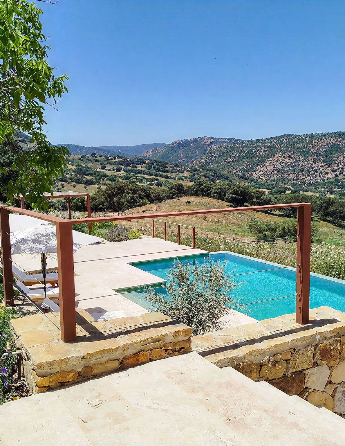 Finca Vegachi in Algatocín, Los Alcornocales