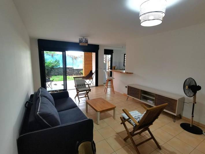 Gîte pour 4 personnes, avec jardin et terrasse dans Plage de Saint-Leu - 4